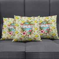 Hawaiian Piko Threads Of Paradise Aloha Pillow Cover Tropical Hibiscus Plumeria