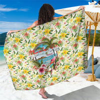 Hawaiian Piko Threads Of Paradise Aloha Sarong Tropical Hibiscus Plumeria