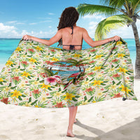 Hawaiian Piko Threads Of Paradise Aloha Sarong Tropical Hibiscus Plumeria
