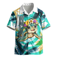 Hawaii Waimanalo Sea Turtle Kid Hawaiian Shirt Cute Tropical Beach Aloha Spirit Cartoon
