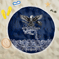 American Samoa Eagle Beach Blanket Sea Turtle Traditional Polynesian Tribal Tattoo