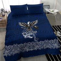 American Samoa Eagle Bedding Set Sea Turtle Traditional Polynesian Tribal Tattoo