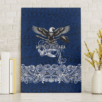 American Samoa Eagle Canvas Wall Art Sea Turtle Traditional Polynesian Tribal Tattoo