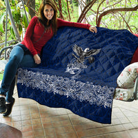 American Samoa Eagle Quilt Sea Turtle Traditional Polynesian Tribal Tattoo