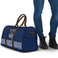 American Samoa Eagle Travel Bag Sea Turtle Traditional Polynesian Tribal Tattoo
