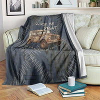 New Zealand She’ll Be Right Blanket NZ Slang No. 8 Wire Map Pattern