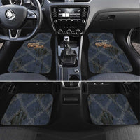 New Zealand She’ll Be Right Car Mats NZ Slang No. 8 Wire Map Pattern