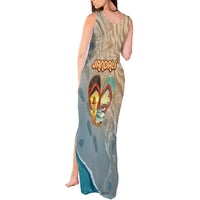 Kiwi Jandal Beach Life Tank Maxi Dress New Zealand Flip Flops Ocean Wave Surf Style