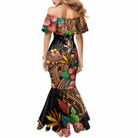 Polynesian Rottweiler Mermaid Dress Polynesian Pattern And Rottweiler TS04 - Polynesian Pride