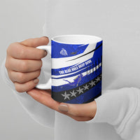 Kosrae Deep Sea Scuba Diving Ceramic Mug Blue Hole Beneath The Surface Coral Reef Graphic Art