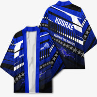 Kosrae Deep Sea Scuba Diving Kimono Blue Hole Beneath The Surface Coral Reef Graphic Art