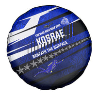 Kosrae Deep Sea Scuba Diving Spare Tire Cover Blue Hole Beneath The Surface Coral Reef Graphic Art
