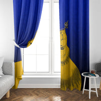 Kosrae Fafa Culinary Heritage Window Curtain Kosraean Gold Taro Tradition Illustration With Coconut Leaves
