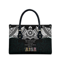 AIGA Always In Gods Arms Samoa Leather Bag Polynesian Tribal Tattoo Art Family Heritage Faith TS04 - Polynesian Pride