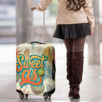 NZ Slang Sweet As Kiwi Shaka Sign Luggage Cover New Zealand Surfboards Sun and Tropical Beach Retro TS04 - Polynesian Pride