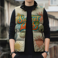 NZ Slang Sweet As Kiwi Shaka Sign Sleeveless Puffer Jacket New Zealand Surfboards Sun and Tropical Beach Retro TS04 - Polynesian Pride