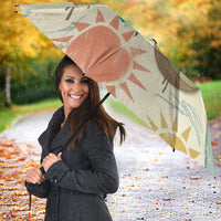 NZ Slang Sweet As Kiwi Shaka Sign Umbrella New Zealand Surfboards Sun and Tropical Beach Retro TS04 - Polynesian Pride