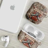 Choice Bro Graffiti Handshake AirPods Case New Zealand Slang Fern Brick Wall and Urban Street Art TS04 - Polynesian Pride