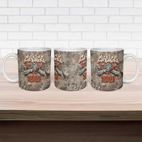 Choice Bro Graffiti Handshake Ceramic Mug New Zealand Slang Fern Brick Wall and Urban Street Art TS04 - Polynesian Pride