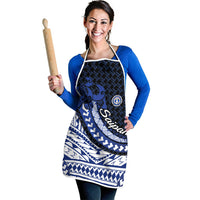 Northern Mariana Islands Saipan Apron Polynesian Tribal Pattern - Commonwealth Seal Art