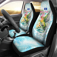 Saipan CMNI Car Seat Cover Polynesian Northern Mariana Islands Fruit Dove Watercolor