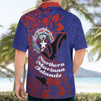 Saipan Northern Mariana Islands Hawaiian Shirt Polynesian Tribal Tattoo Art With Hibiscus Flowers And Seal TS04 - Polynesian Pride