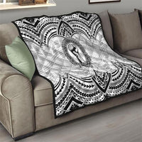 Aiga Samoa Raised Fist Quilt Polynesian Tribal Tattoo Art Family Pride TS04 - Polynesian Pride