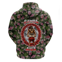 Samoa Aiga Polynesian Hoodie Tropical Floral Hibiscus Pattern Island Heritage TS04 - Polynesian Pride