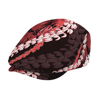 Ulaula Aloha Hawaii Lei Jeff Hat Tropical Flowers Elegant Vibe LT14 - Polynesian Pride