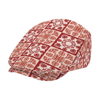 Ulaula Palaka Quilt Hawaii Jeff Hat Hawaiian Tropical Monstera Sea Turtle
