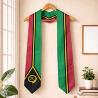 Vanuatu Graduation Stole Flag Style