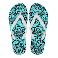 Polynesian 44 Flip Flops Men White - Polynesian Pride