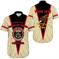 Samoan Short Sleeve Shirt - American Samoa Law School Short Sleeve Shirt - Polynesian Pride
