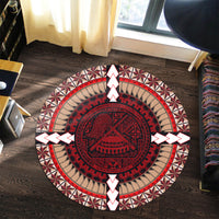 Polynesian Pride Home Set - American Samoa Circle Round Carpet - Polynesian Pride