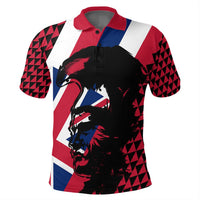 Polynesian Pride Apparel Polo Shirt Hawaiian Kanaka Maoli Polo Shirt Flag Polynesian Style - Polynesian Pride