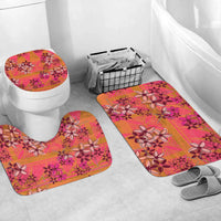 Polynesian Home Set - Vintage Polynesian Polynesian Tiare Pattern Bathroom Set LT10 - Polynesian Pride
