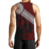 Polynesian Pride Tank Top - Fiji Masa Paint Style Tank Top LT10 - Polynesian Pride