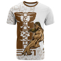 Guam T Shirt Chamorro With Puntan Unisex Brown - Polynesian Pride
