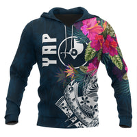YAP Hoodie YAP Summer Vibes Unisex Blue - Polynesian Pride