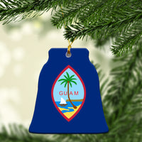 Guam Seal Christmas Ornament - LT12 - Polynesian Pride