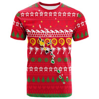 Vanuatu Christmas T Shirt Ugly Christmas LT12 Unisex Red - Polynesian Pride