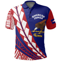 Hawaii Polo Shirt American Samoa Flag Edition - Polynesian Pride