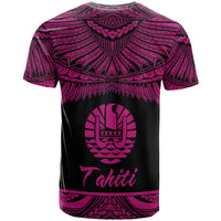 Tahiti Polynesian T Shirt Tahitian Pride Pink Version - Polynesian Pride