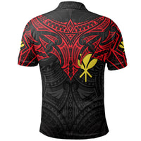 Hawaii Custom Polo Shirt Polynesian Whale Tail - Polynesian Pride
