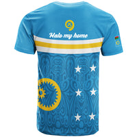 (Malo my home)Vanuatu Sanma Province T Shirt Flag Style LT12 - Polynesian Pride