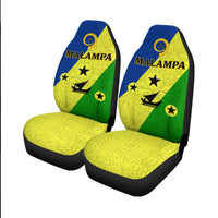 Vanuatu Malampa Province - Car Seat Covers - Flag Style - LT12 - Polynesian Pride