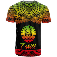 Tahiti Polynesian T Shirt Tahitian Pride Reggae Version - Polynesian Pride