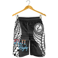 Fiji Rugby Bati Tapa Pattern Men Short - LT2 - Polynesian Pride
