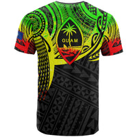 Guam Polynesian T Shirt Reggae Tattoo Pattern - Polynesian Pride