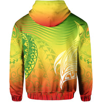 Kanaka Maoli Polynesian Hoodie Turtle Style - Polynesian Pride